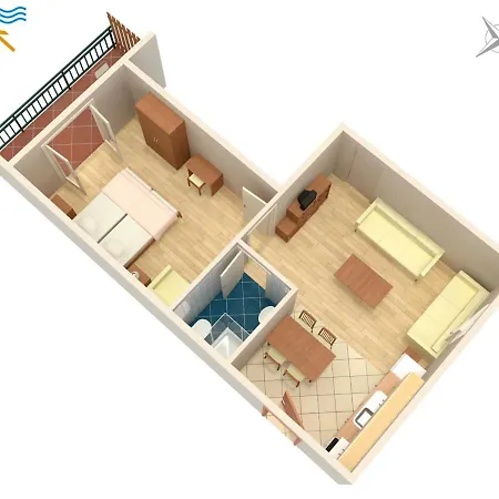 With A Parking Space - 5514 Apartman *