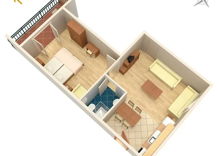 With Parking Space - 5514 Daire *
